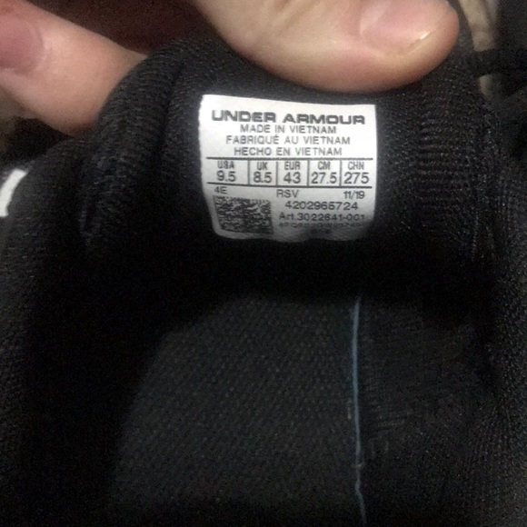 Under Armour Mens Training Shoes size 9.5 main image 4